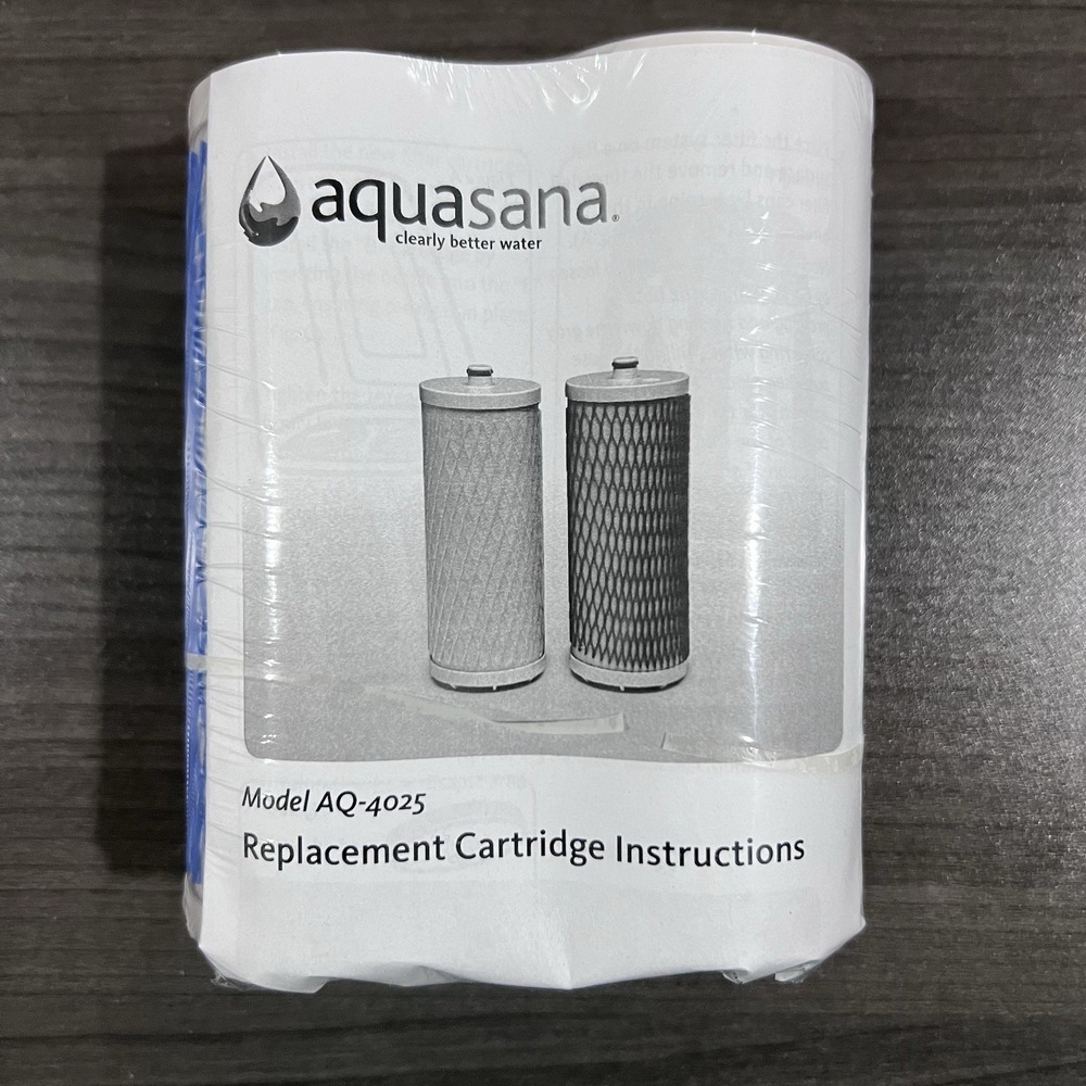 Authentic Aquasana  AQ-4025 2 Cartridge Water‎ Filter Replacement MADE IN USA